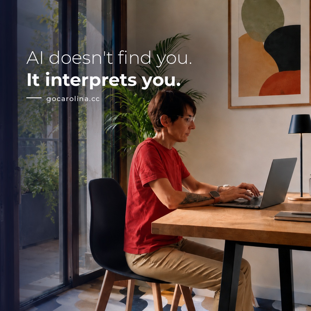 Carolina Ciravegna, AI GEO consultant - AI doesn't find you, it interprets you