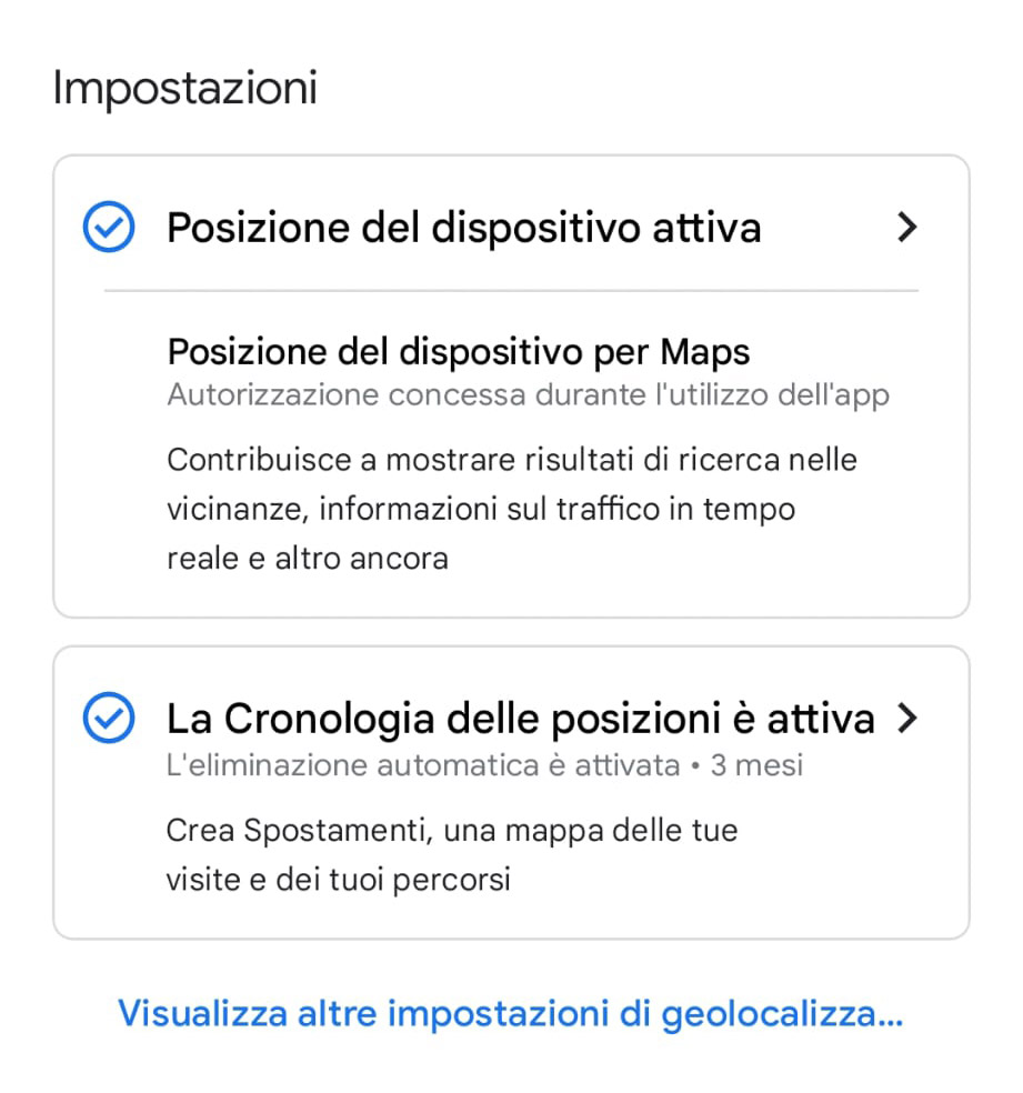 google-maps-timeline-impostazioni-privacy-carolina-ciravegna